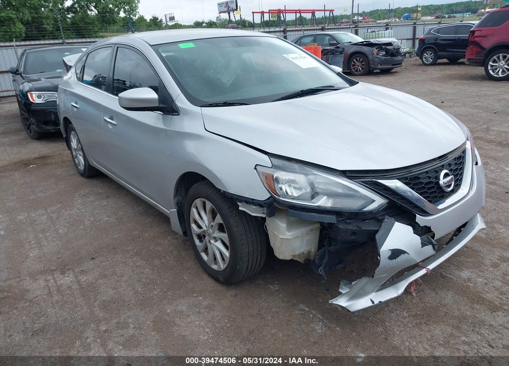 2018 NISSAN SENTRA SV VIN: 3N1AB7AP8JY280523