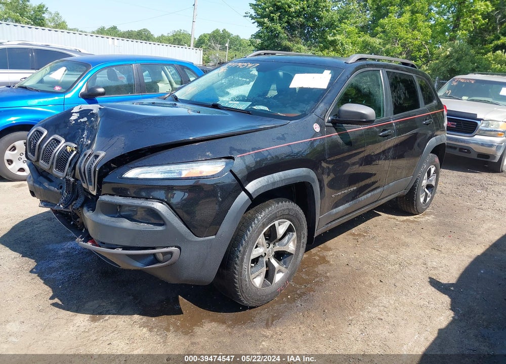 2014 JEEP CHEROKEE TRAILHAWK VIN: 1C4PJMBS7EW281686
