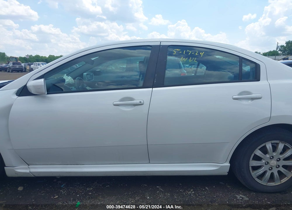 2010 MITSUBISHI GALANT FE VIN: 4A32B2FF5AE012561