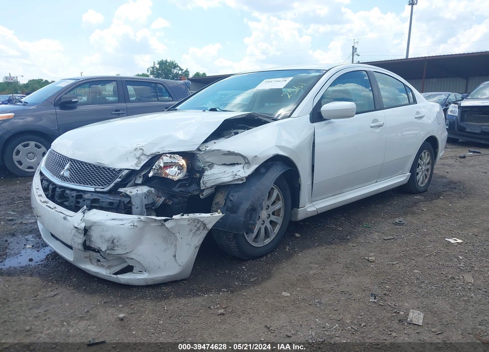 2010 MITSUBISHI GALANT FE VIN: 4A32B2FF5AE012561