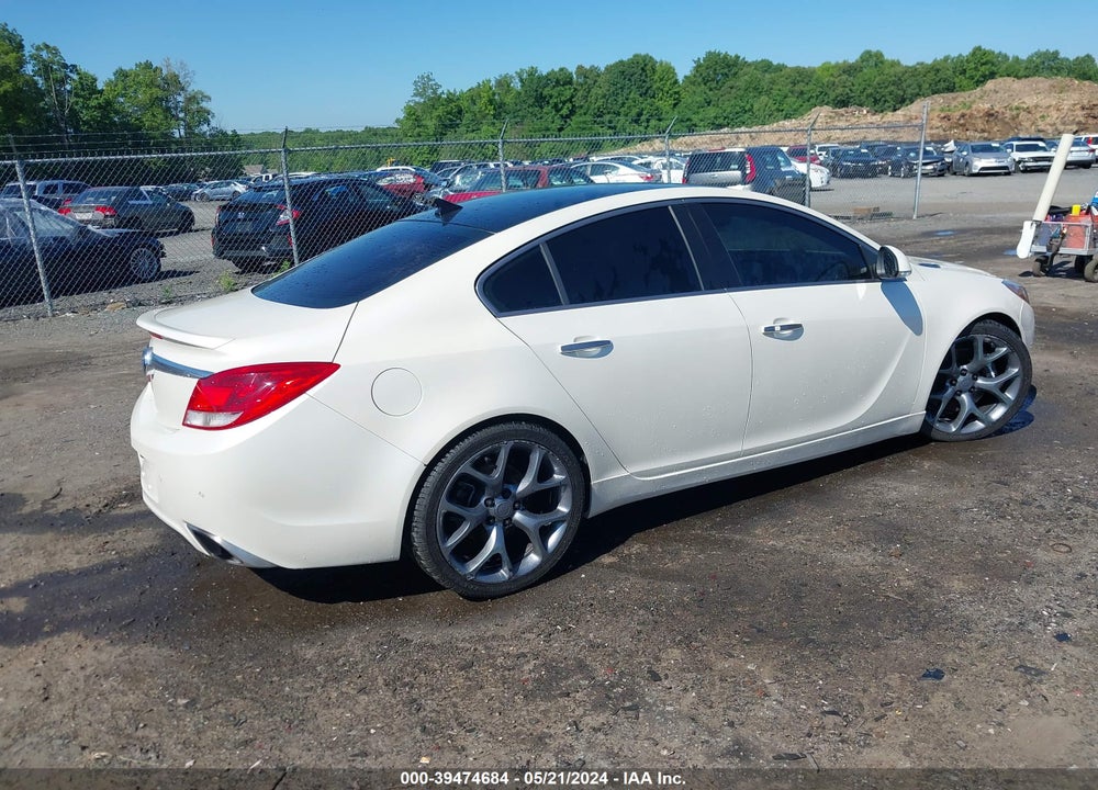 2012 BUICK REGAL GS VIN: 2G4GV5GV4C9130495