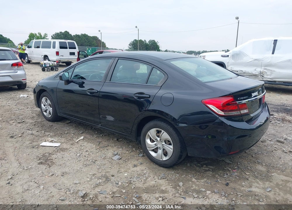 2015 HONDA CIVIC LX VIN: 2HGFB2F55FH506934
