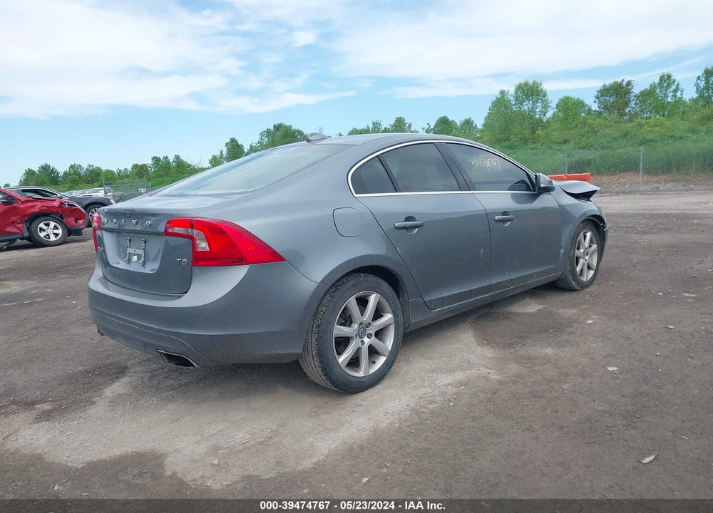 2016 VOLVO S60 T5 DRIVE-E PREMIER VIN: YV126MFK8G1391047
