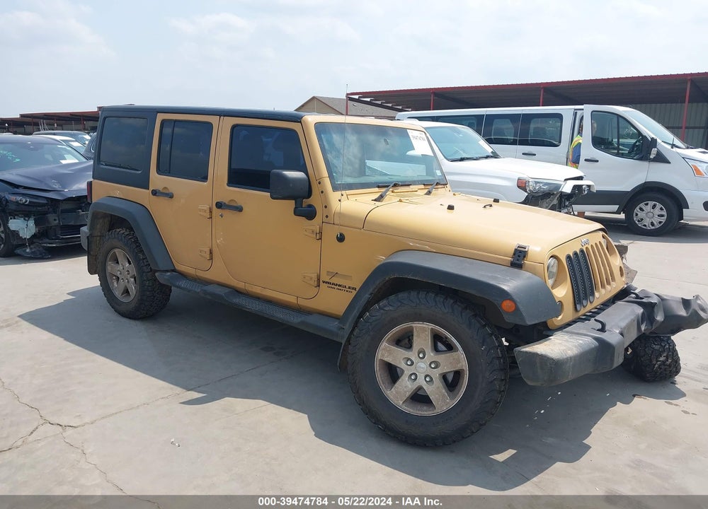 2013 JEEP WRANGLER UNLIMITED SPORT RHD VIN: 1C4BJWKG4DL645841