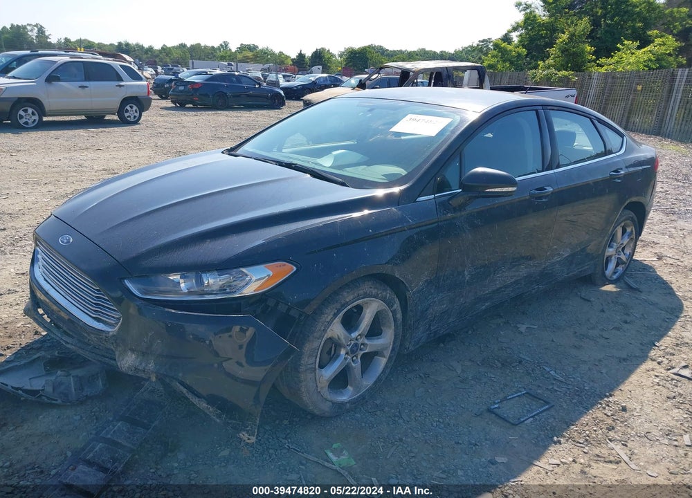 2014 FORD FUSION SE VIN: 3FA6P0HD0ER395937