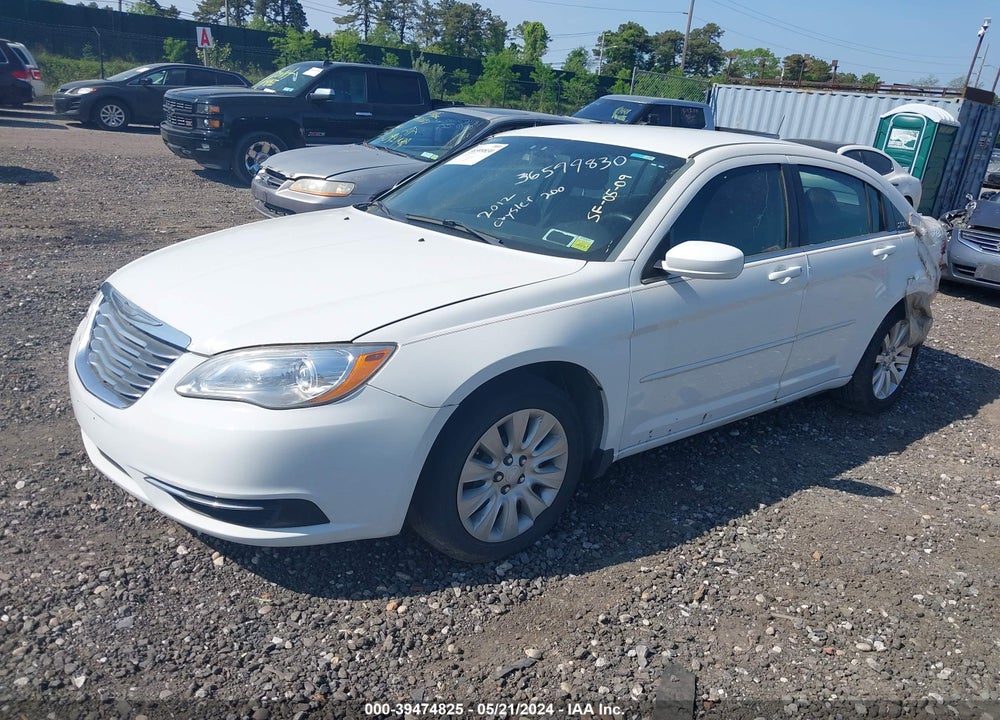 2012 CHRYSLER 200 LX VIN: 1C3CCBAB8CN273439