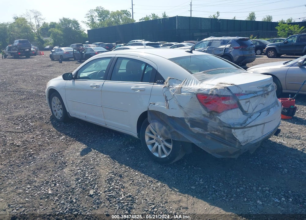 2012 CHRYSLER 200 LX VIN: 1C3CCBAB8CN273439