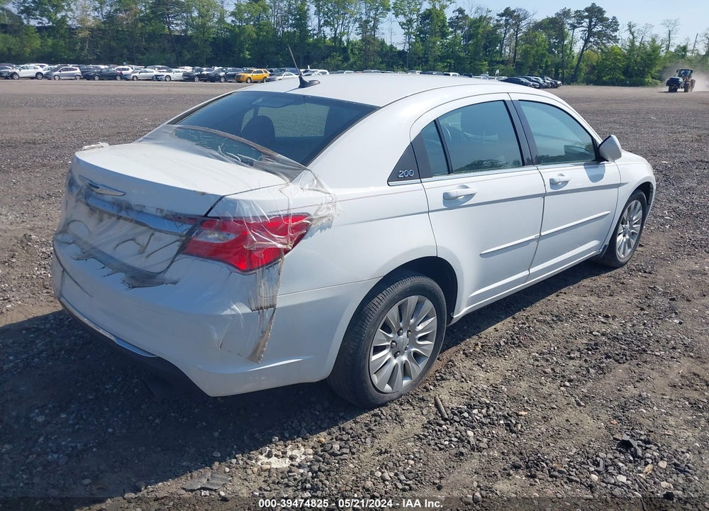 2012 CHRYSLER 200 LX VIN: 1C3CCBAB8CN273439