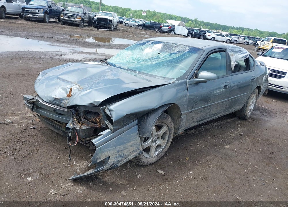 2005 CHEVROLET IMPALA LS VIN: 2G1WH52K759130362