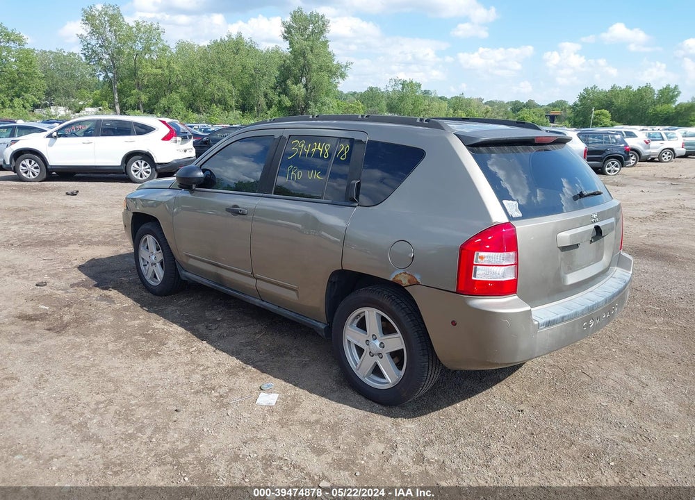 2008 JEEP COMPASS SPORT VIN: 1J8FF47W18D632223
