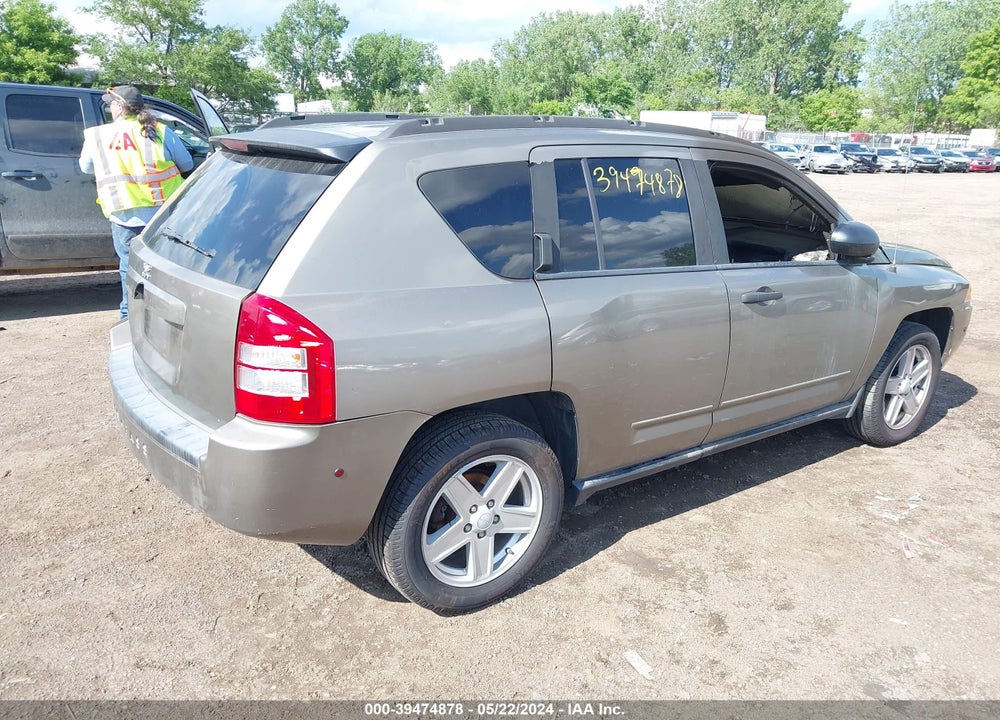 2008 JEEP COMPASS SPORT VIN: 1J8FF47W18D632223