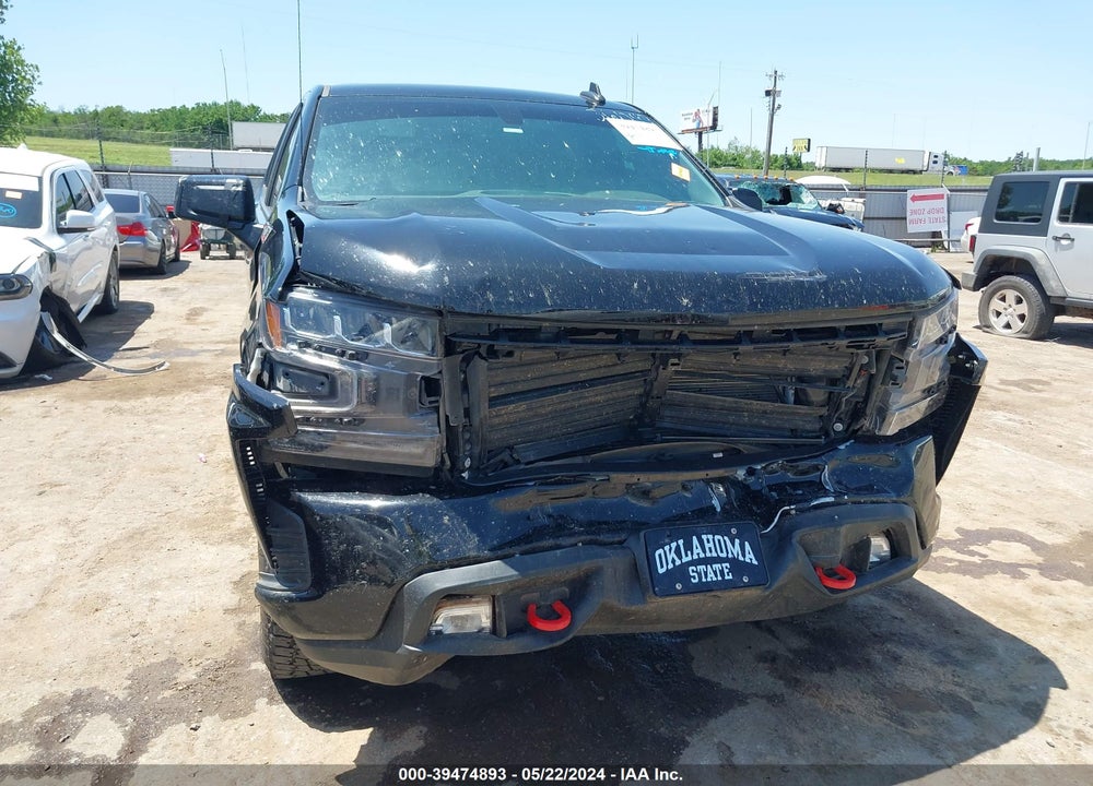 2021 CHEVROLET SILVERADO 1500 4WD SHORT BED LT TRAIL BOSS VIN: 3GCPYFED7MG361247