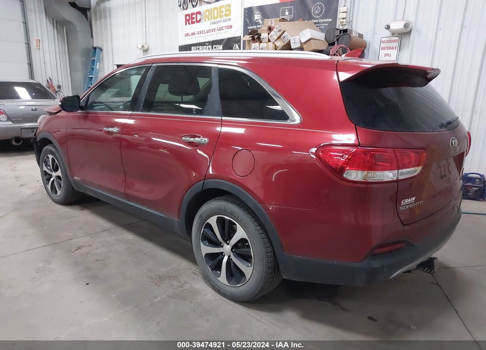 2016 KIA SORENTO 2.0T EX VIN: 5XYPHDA10GG144531