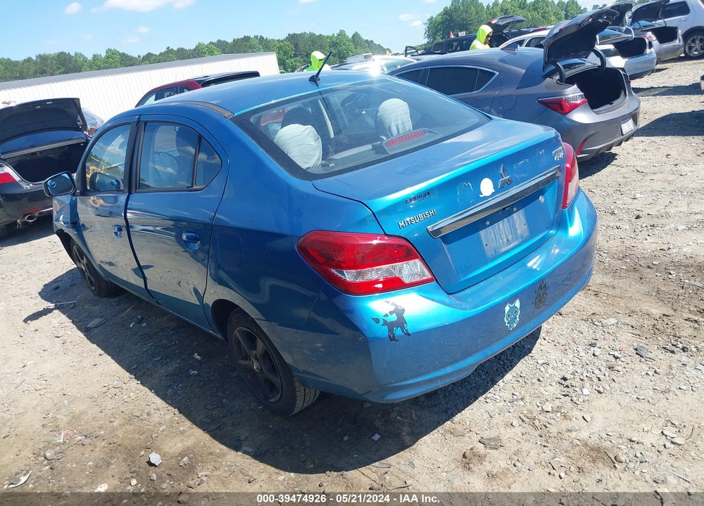 2018 MITSUBISHI MIRAGE G4 ES VIN: ML32F3FJ7JHF03803