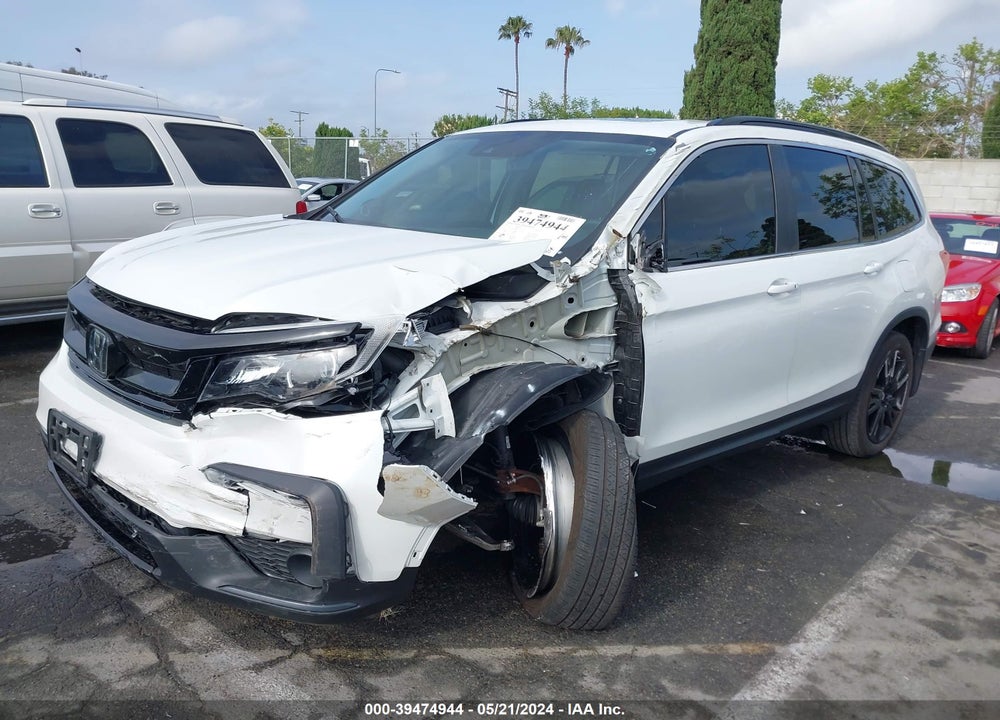 2021 HONDA PILOT 2WD SPECIAL EDITION VIN: 5FNYF5H22MB035327
