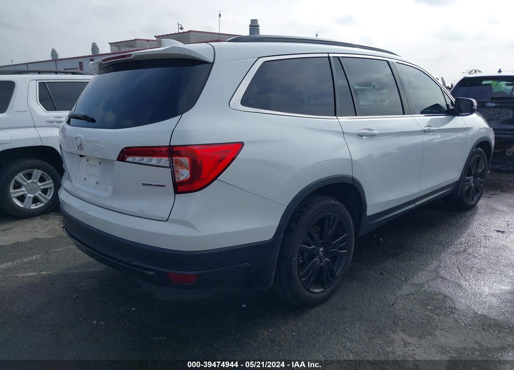 2021 HONDA PILOT 2WD SPECIAL EDITION VIN: 5FNYF5H22MB035327