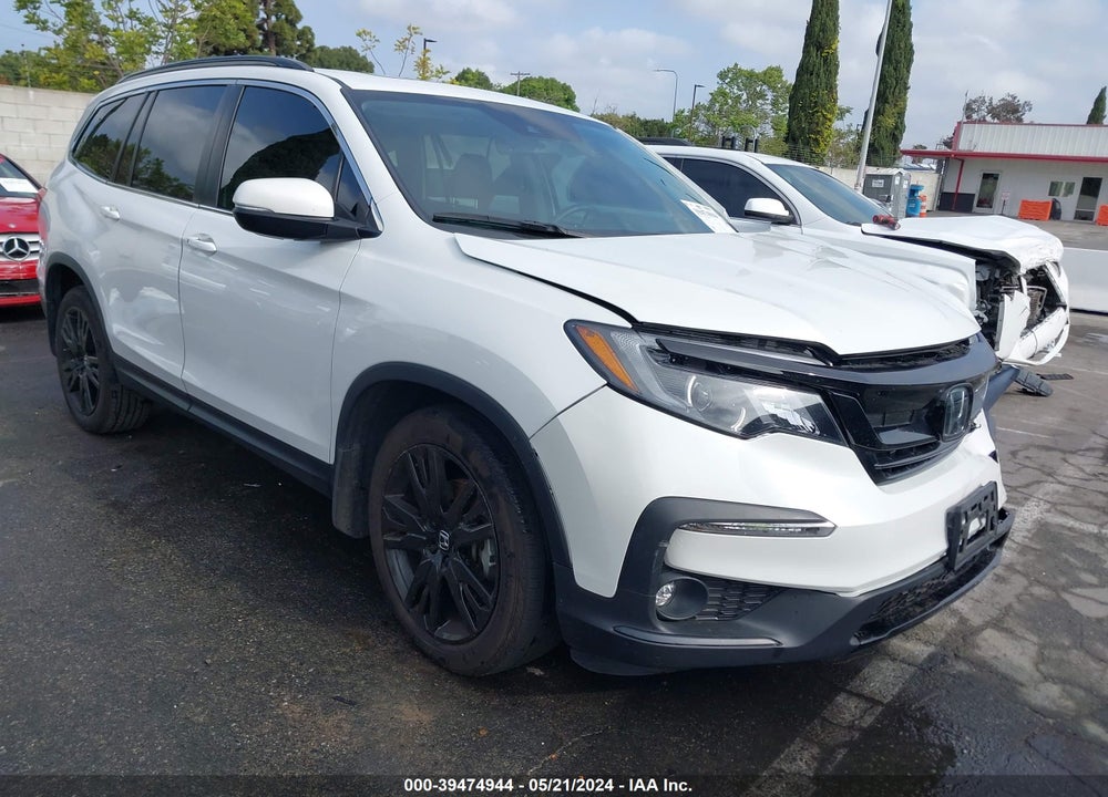 2021 HONDA PILOT 2WD SPECIAL EDITION VIN: 5FNYF5H22MB035327