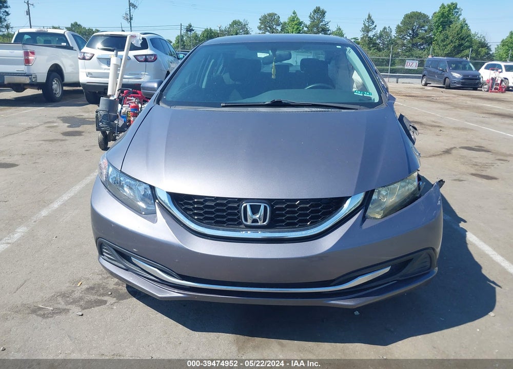 2015 HONDA CIVIC LX VIN: 19XFB2F56FE114927
