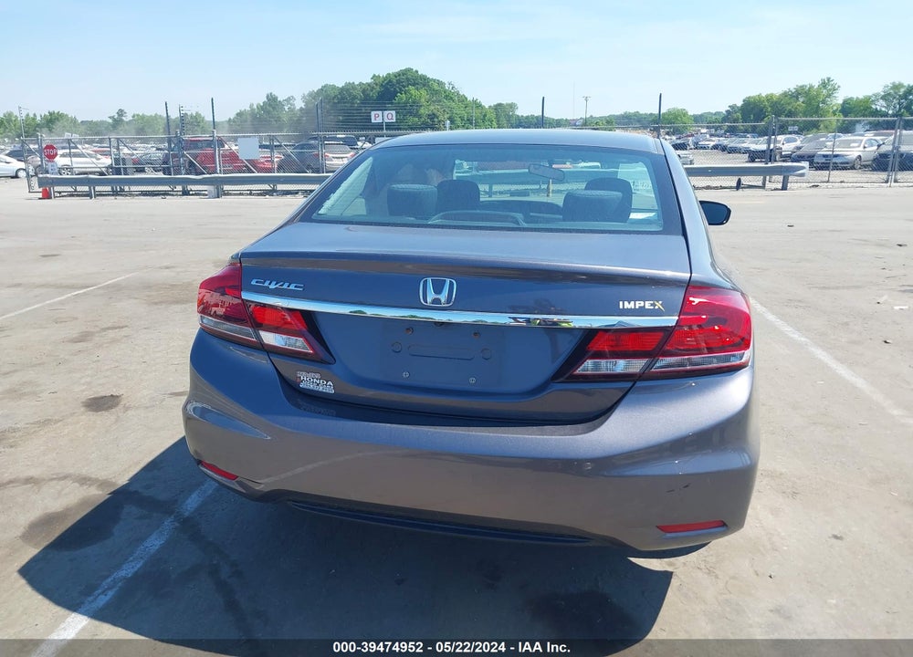 2015 HONDA CIVIC LX VIN: 19XFB2F56FE114927