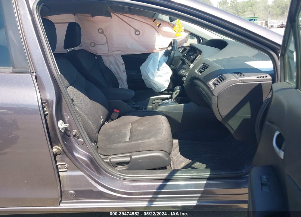 2015 HONDA CIVIC LX VIN: 19XFB2F56FE114927