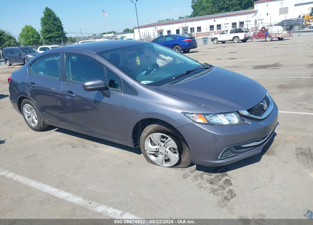 2015 HONDA CIVIC LX VIN: 19XFB2F56FE114927