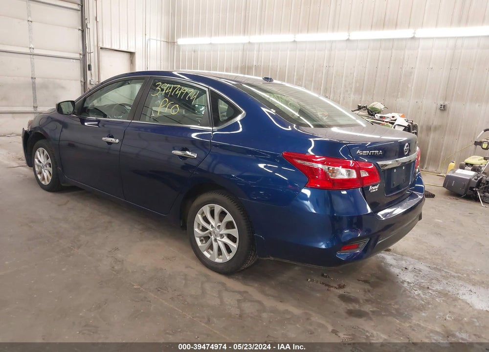 2018 NISSAN SENTRA SV VIN: 3N1AB7AP0JL651686