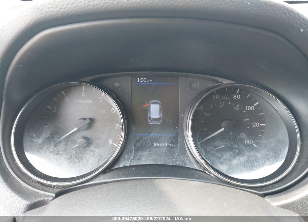 2020 NISSAN ROGUE SV FWD VIN: JN8AT2MT0LW018497