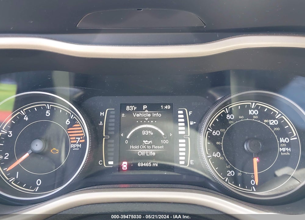 2017 JEEP CHEROKEE ALTITUDE FWD VIN: 1C4PJLABXHW571677