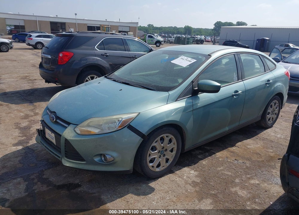 2012 FORD FOCUS SE VIN: 1FAHP3F2XCL279894