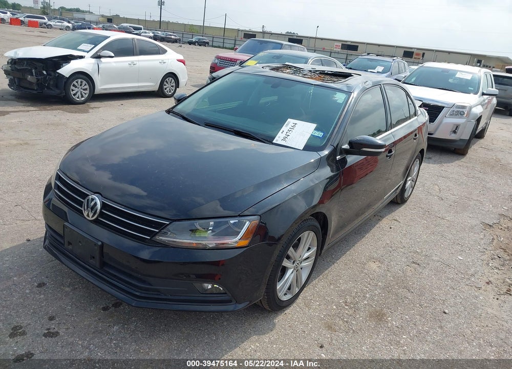 2017 VOLKSWAGEN JETTA VIN: 3VWL17AJ2HM237668