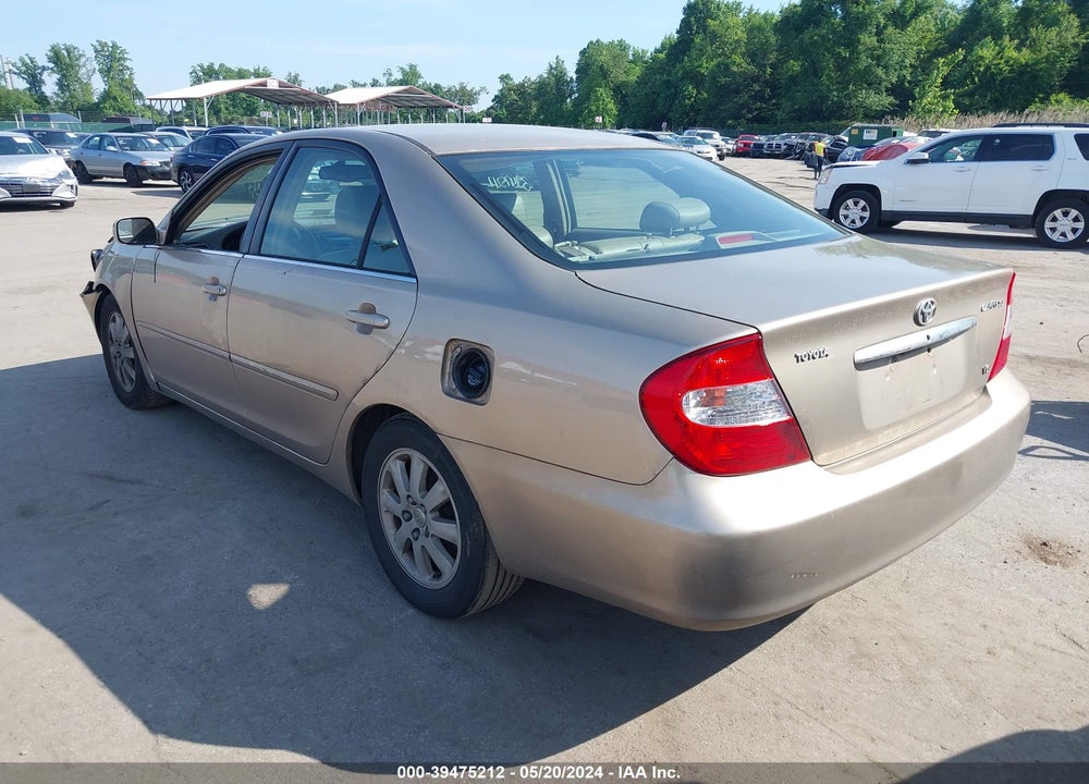 2003 TOYOTA CAMRY XLE V6 VIN: 4T1BF30K83U036439