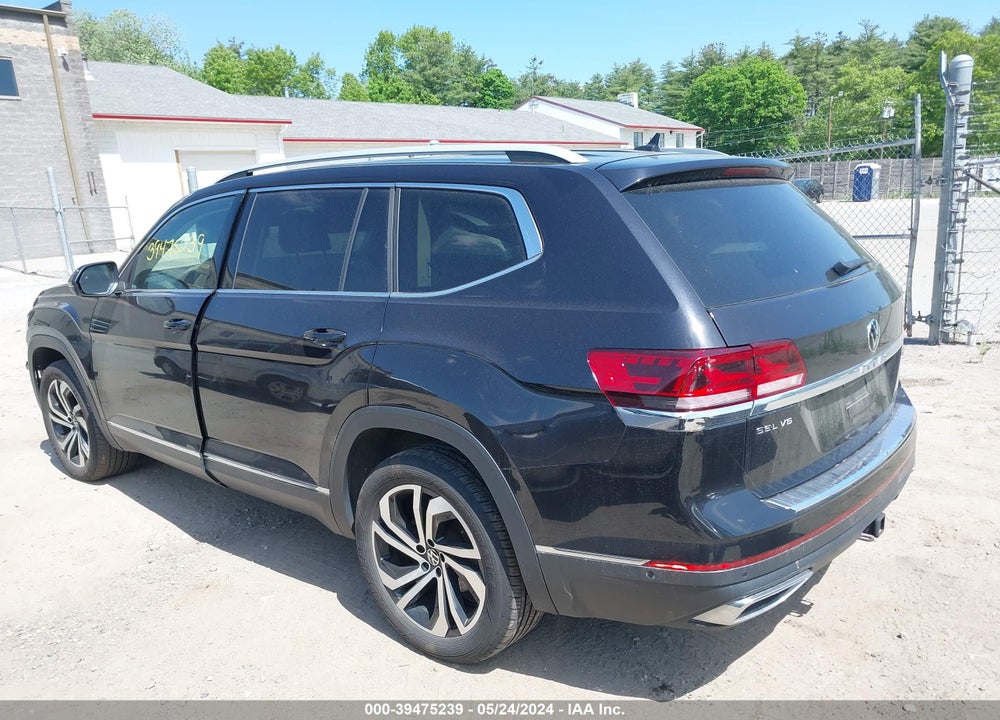 2021 VOLKSWAGEN ATLAS 3.6L V6 SEL PREMIUM VIN: 1V2TR2CA8MC515270