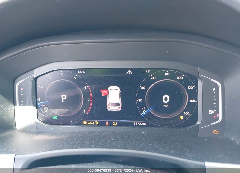 2021 VOLKSWAGEN ATLAS 3.6L V6 SEL PREMIUM VIN: 1V2TR2CA8MC515270