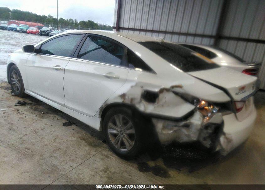 2014 HYUNDAI SONATA GLS VIN: 5NPEB4AC2EH844373