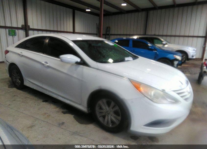 2014 HYUNDAI SONATA GLS VIN: 5NPEB4AC2EH844373