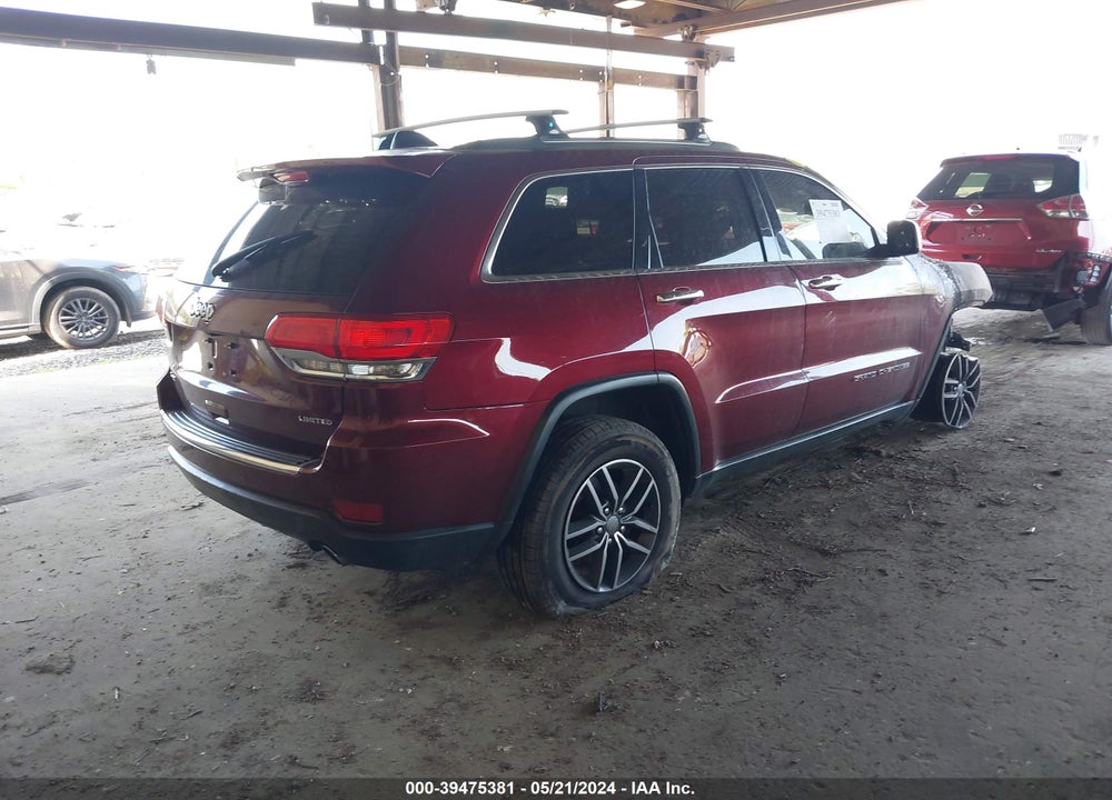 2017 JEEP GRAND CHEROKEE LIMITED 4X4 VIN: 1C4RJFBG4HC815166