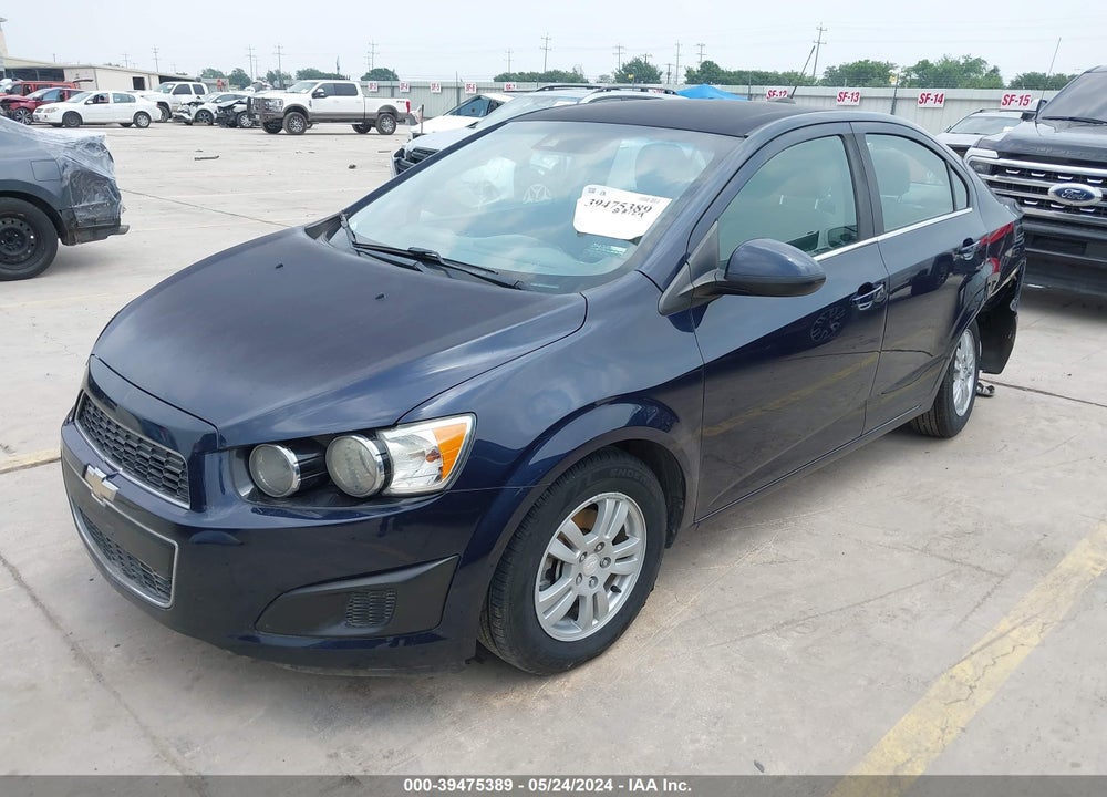 2016 CHEVROLET SONIC LT AUTO VIN: 1G1JC5SH8G4108714