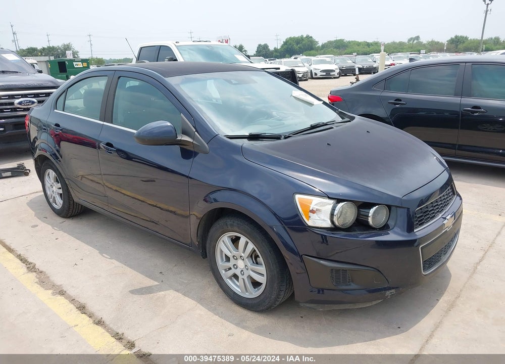2016 CHEVROLET SONIC LT AUTO VIN: 1G1JC5SH8G4108714