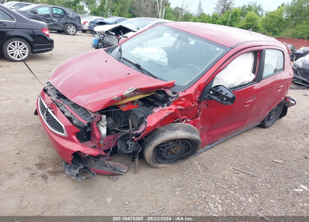 2017 MITSUBISHI MIRAGE ES VIN: ML32A3HJ1HH014848