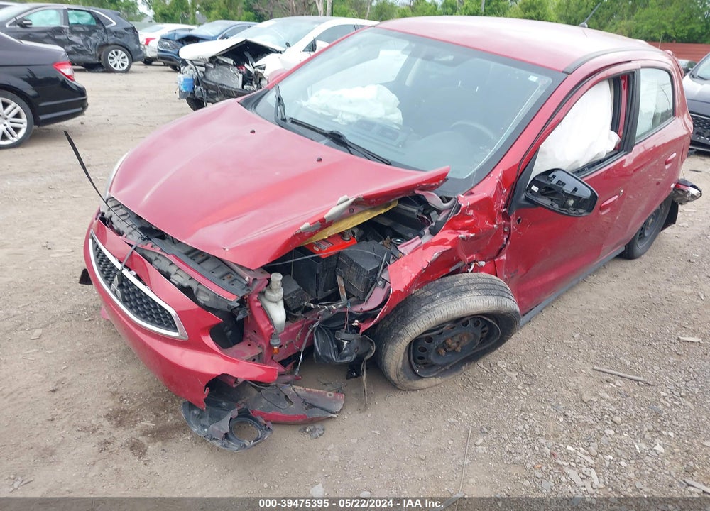 2017 MITSUBISHI MIRAGE ES VIN: ML32A3HJ1HH014848