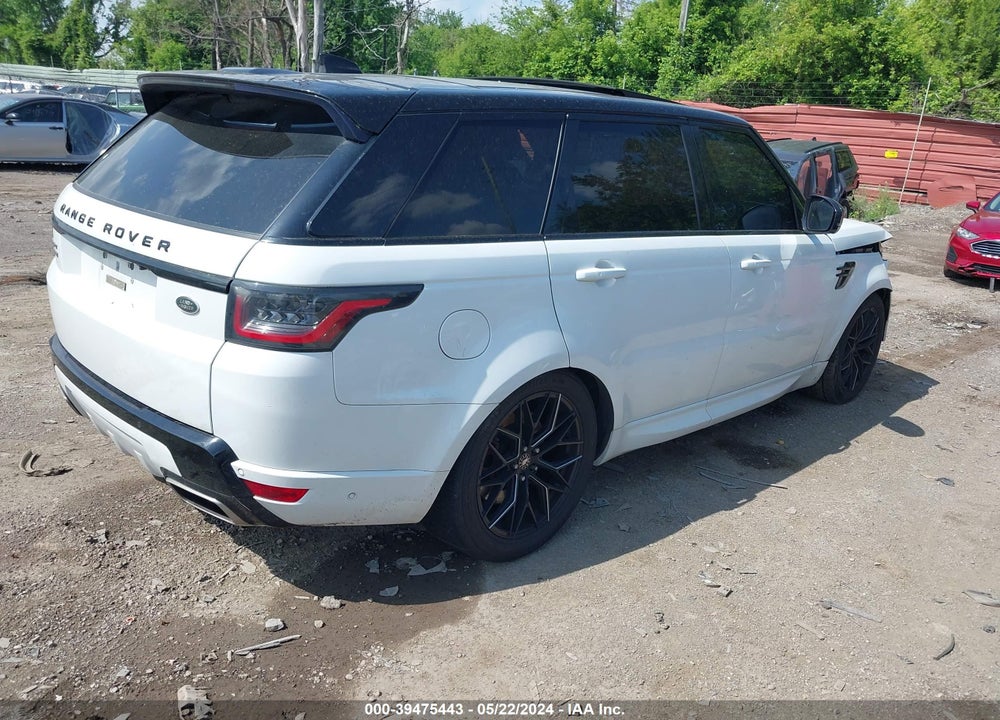 2018 LAND ROVER RANGE ROVER SPORT SUPERCHARGED/SUPERCHARGED DYNAMIC VIN: SALWR2RE4JA812545