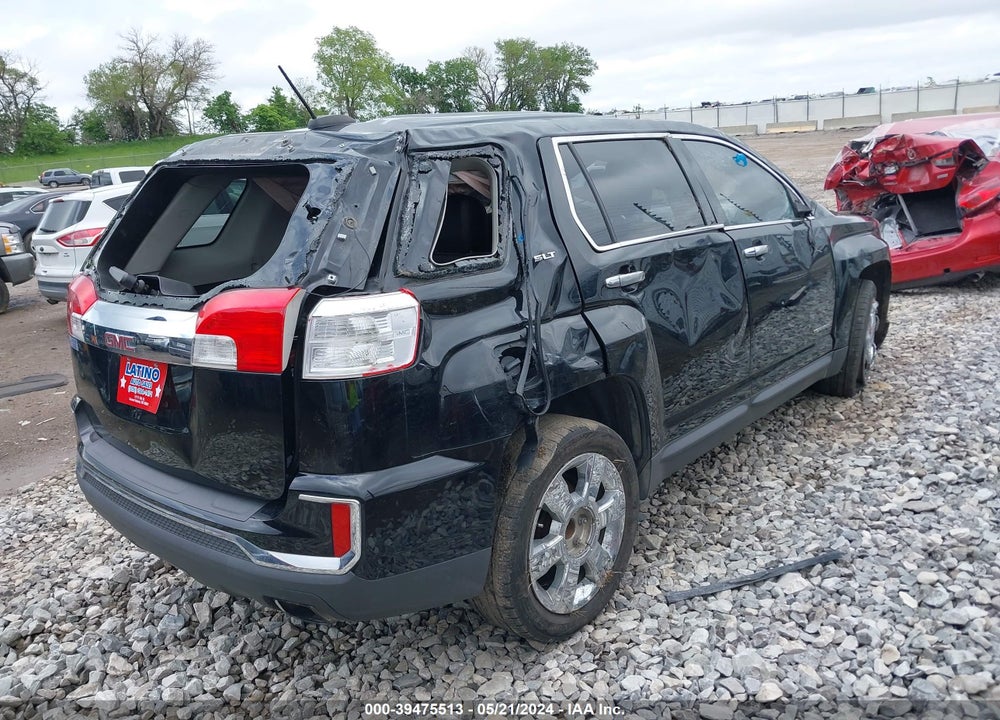 2016 GMC TERRAIN SLT VIN: 2GKFLPE35G6147580