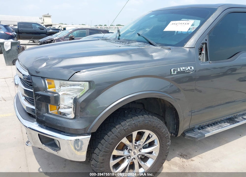 2016 FORD F-150 LARIAT VIN: 1FTEW1EFXGKE42032