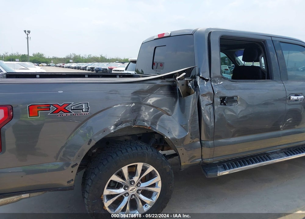 2016 FORD F-150 LARIAT VIN: 1FTEW1EFXGKE42032