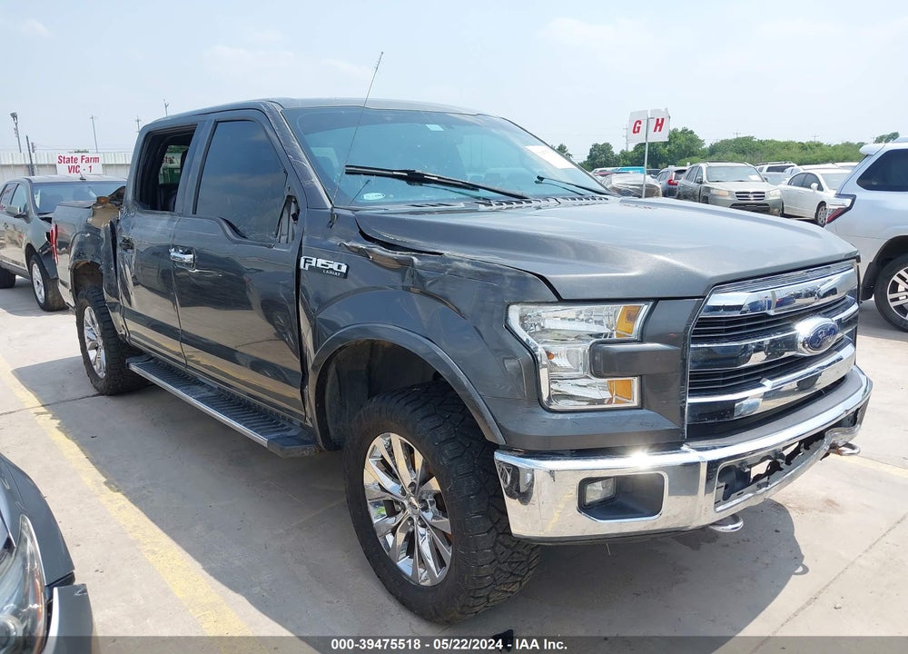 2016 FORD F-150 LARIAT VIN: 1FTEW1EFXGKE42032