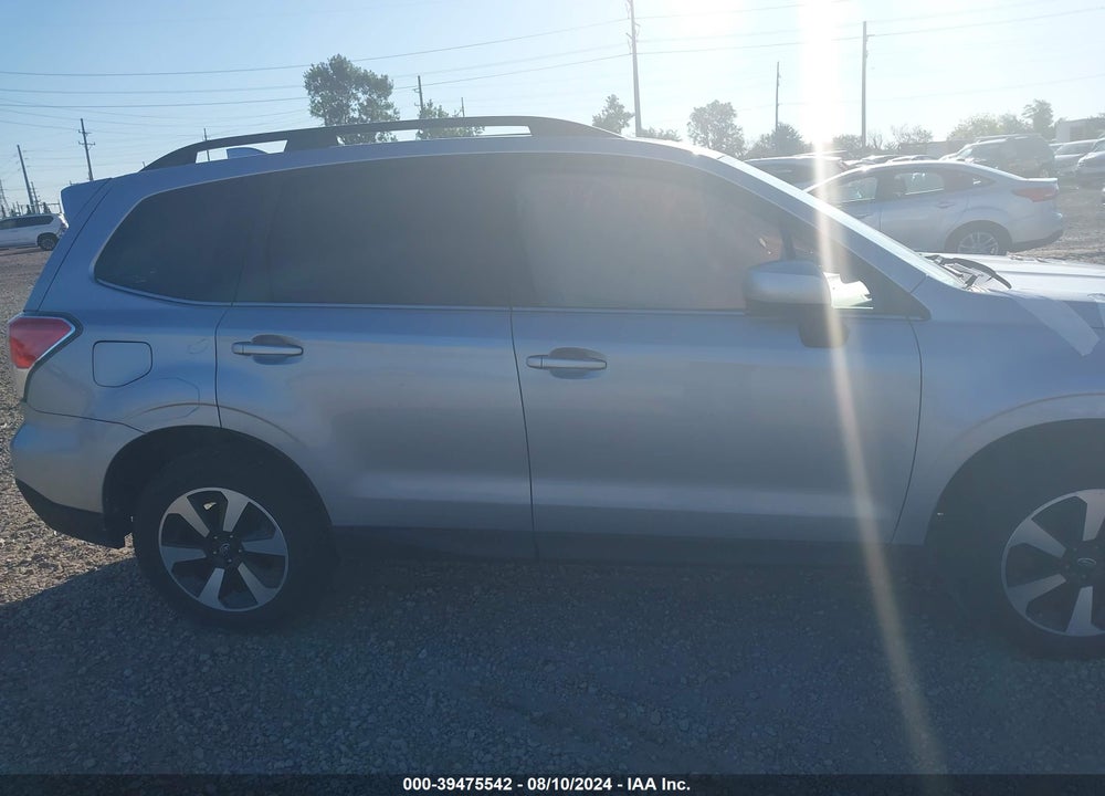 2018 SUBARU FORESTER 2.5I LIMITED VIN: JF2SJAJC1JH582263
