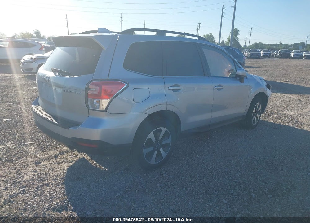 2018 SUBARU FORESTER 2.5I LIMITED VIN: JF2SJAJC1JH582263