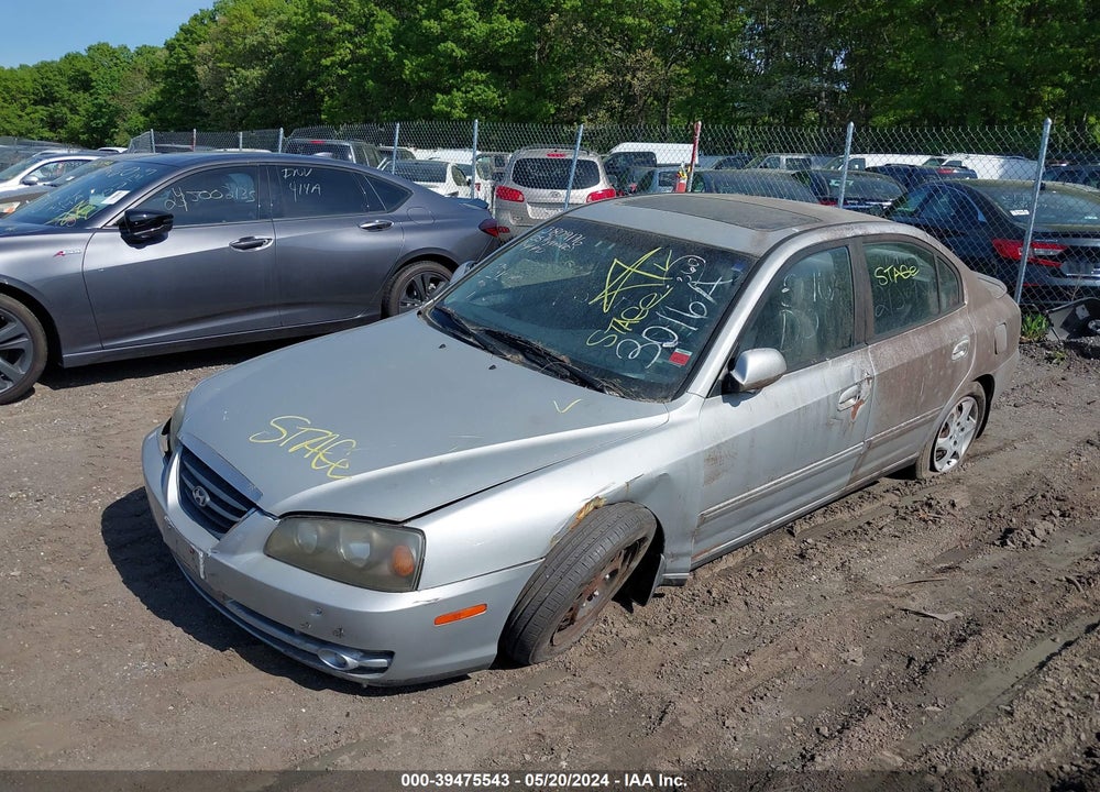 2005 HYUNDAI ELANTRA GLS/GT VIN: KMHDN46DX5U070590