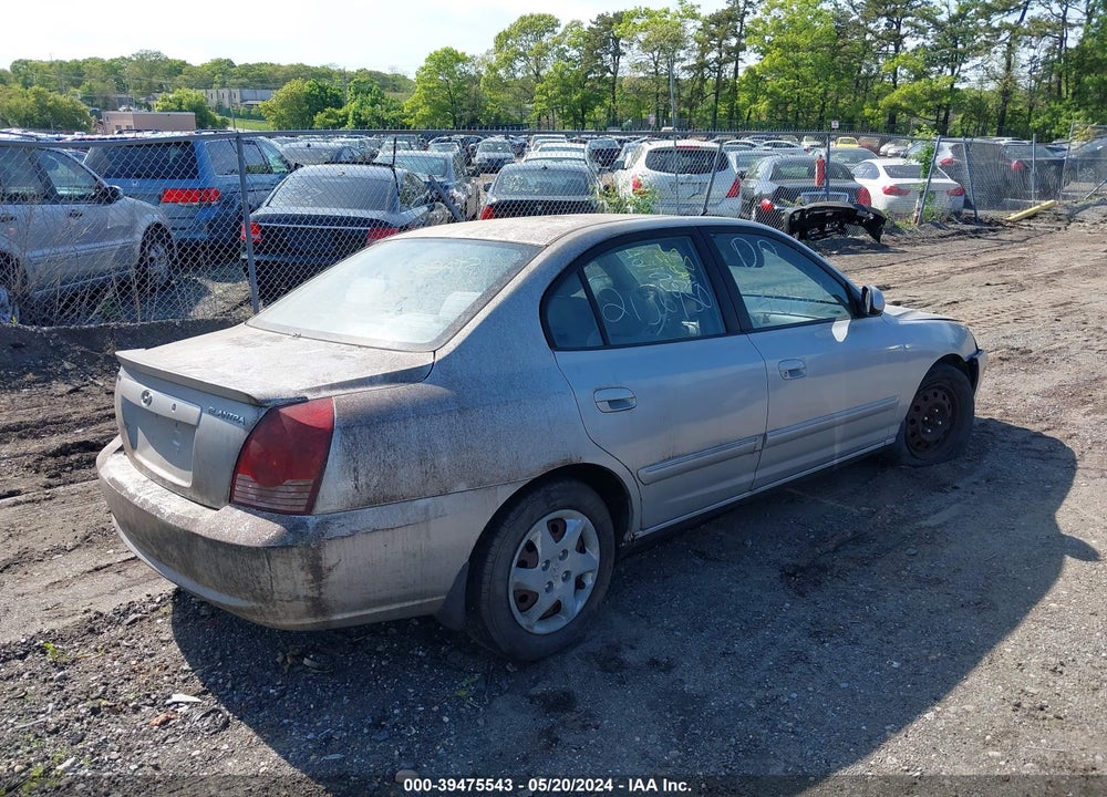 2005 HYUNDAI ELANTRA GLS/GT VIN: KMHDN46DX5U070590