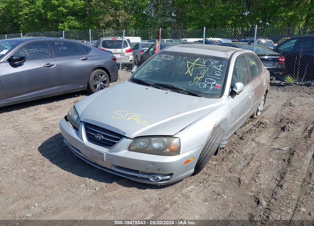 2005 HYUNDAI ELANTRA GLS/GT VIN: KMHDN46DX5U070590